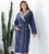 Women's Plush Microfiber Spa Robe