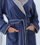 Women's Plush Microfiber Spa Robe