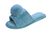 Roxoni Women's Slippers Lovely Velvet Pom-pom Open Toe House Slides