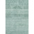 9' X 12' Aqua And Teal Oriental Washable Area Rug With UV Protection
