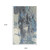 5' X 8' Blue And Gray Abstract Hand Tufted Area Rug