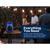 Portable Bluetooth Party Speaker with Flame Lighting