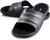 Roxoni Men's Comfort Open Toe Slide Sandals, Anti Skid Rubber Sole