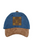 Upcycled Twill and Suede Cap