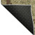 5' X 8' Brown And Beige Floral Washable Area Rug With UV Protection