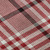 5' X 8' Red Ivory And Black Plaid Washable Area Rug With UV Protection