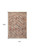 9' X 13' Orange And Red Tribal Washable Area Rug With UV Protection
