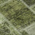 9' X 12' Olive Green And Gray Patchwork Washable Area Rug With UV Protection