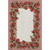 5' X 8' Red And Ivory Geometric Washable Area Rug With UV Protection