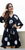 White and Black Polka Dress