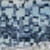 5' X 8' Denim Blue Ivory And Gray Geometric Washable Area Rug With UV Protection