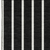 5' X 8' Black Ivory And Gold Striped Washable Area Rug With UV Protection
