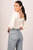 Alessia Cropped Blouse In White