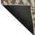 5' X 8' Brown And Beige Floral Washable Area Rug With UV Protection