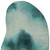 8' X 11' Blue And White Abstract Washable Area Rug With UV Protection