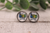 LOVE Needs No Words - Autism Awareness Glass Stud Earrings