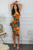 Butterfly Buttery Soft Bodycon Midi Dress