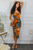 Butterfly Buttery Soft Bodycon Midi Dress