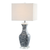 28" Clear Novelty Table Lamp With Square Shade