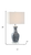 28" Clear Novelty Table Lamp With Square Shade