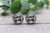 Football Mom | Glass Stud Earrings | Hypoallergenic