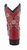 TuffRider Children's Fire Red Floral Western Boot