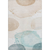 10' X 14' Beige Ivory And Teal Abstract Washable Area Rug With UV Protection