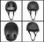 TuffRider Carbon Fiber Shell Helmet| Schooling Protective Head Gear for Equestrian Riders - SEI Certified, Tough and Durable - Black