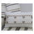 Handwoven Throw Pillow Cover - White & Beige - 14x24