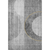 10' X 14' Charcoal Gold And Silver Geometric Washable Area Rug With UV Protection