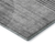10' X 14' Charcoal Gold And Silver Geometric Washable Area Rug With UV Protection