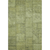 10' X 14' Fern Green And Gray Patchwork Washable Area Rug With UV Protection