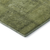 10' X 14' Fern Green And Gray Patchwork Washable Area Rug With UV Protection