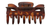 Patent Cover Tortoise Shell Hair Claw