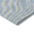 10' X 14' Sky Blue And Ivory Animal Print Washable Area Rug With UV Protection