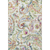 10' X 14' Ivory Blue And Pink Paisley Washable Area Rug With UV Protection