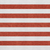 3' X 5' Red And Ivory Striped Washable Area Rug With UV Protection