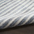 4' X 6' Blue and Ivory Geometric Power Loom Washable Area Rug
