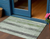 Striped Washable Indoor Outdoor Area Rug