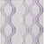 3' X 5' Lavender Ivory And Gray Geometric Washable Indoor Outdoor Area Rug