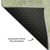 10' X 14' Artichoke Green And Ivory Floral Washable Area Rug With UV Protection