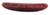 Half Moon Red Automatic Barrette