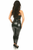 Lavish Faux Leather Lace-Up Short Bustier Top