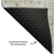 3' X 5' Taupe And Ivory Floral Washable Area Rug With UV Protection