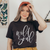 Women's Wild Soul - Printed Design Tshirt 