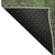 5' X 8' Olive Green Charcoal And Gray Abstract Washable Area Rug With UV Protection