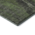 5' X 8' Olive Green Charcoal And Gray Abstract Washable Area Rug With UV Protection