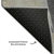 5' X 8' Ivory Charcoal And Beige Abstract Washable Area Rug With UV Protection