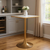 Faux Terrazzo and Steel Square Bar Table