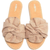 Women's Open Toe Sandal, Indoor Outdoor Slides, Spring Summer Slippers